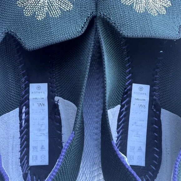 Rothy’s Rare Evergreen Loafers Flats Size 6 - Picture 9 of 10